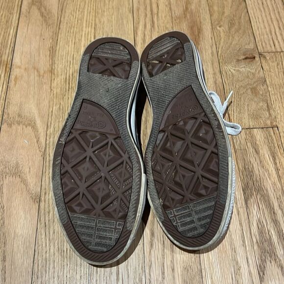 Mens grey low top converse size 6 - Picture 6 of 9